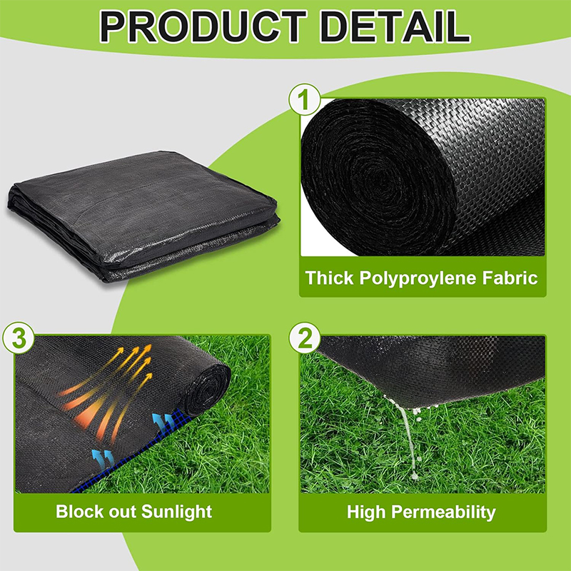 Weed Control Cloth Weed Removal Cloth Durable Ground Cloth Grass Covering Cloth Grass Removal Cloth Grass Separation Cloth Orchard Tree Long Grass Prevention Cloths