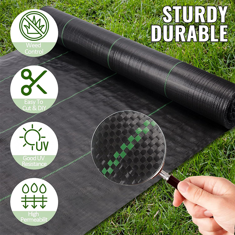 Weed Control Cloth Weed Removal Cloth Durable Ground Cloth Grass Covering Cloth Grass Removal Cloth Grass Separation Cloth Orchard Tree Long Grass Prevention Cloths